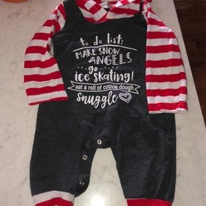Baby Christmas romper